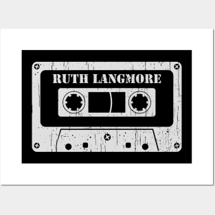 Ruth Langmore - Vintage Cassette White Posters and Art